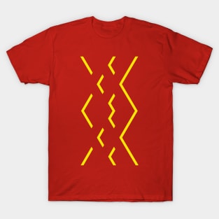 Christmas Pattern Lines T-Shirt